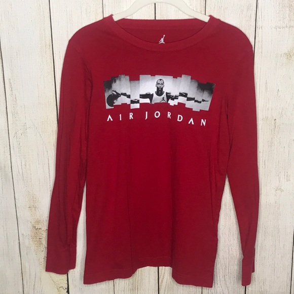 Jordan Other - Nike Jump Man Boys Large Air Jordan Long Sleeve